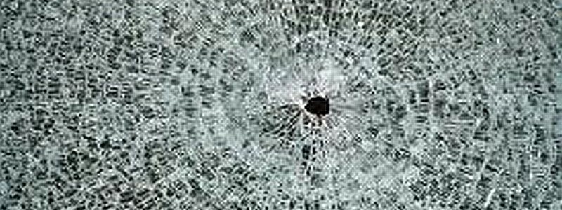 gebroken raam